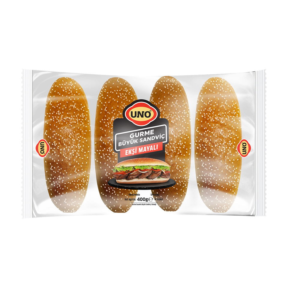 UNO SANDVİÇ  EKMEĞİ GURME  400 GR